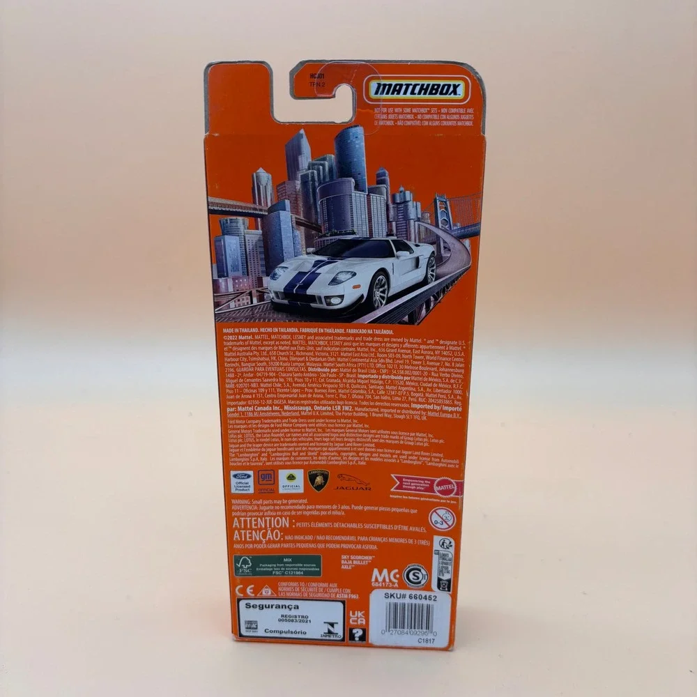 Matchbox MBX Exotic 5-Pack 70th Anni Lamborghini Corvette Ford Jaguar E-Type